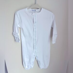 Royal Baby Pima Cotton White Foot Pajamas